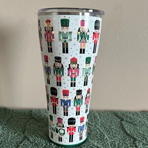 Swig Holiday Christmas Nutcracker Tumbler Coffee Mug 32oz Vibrant! NEW!